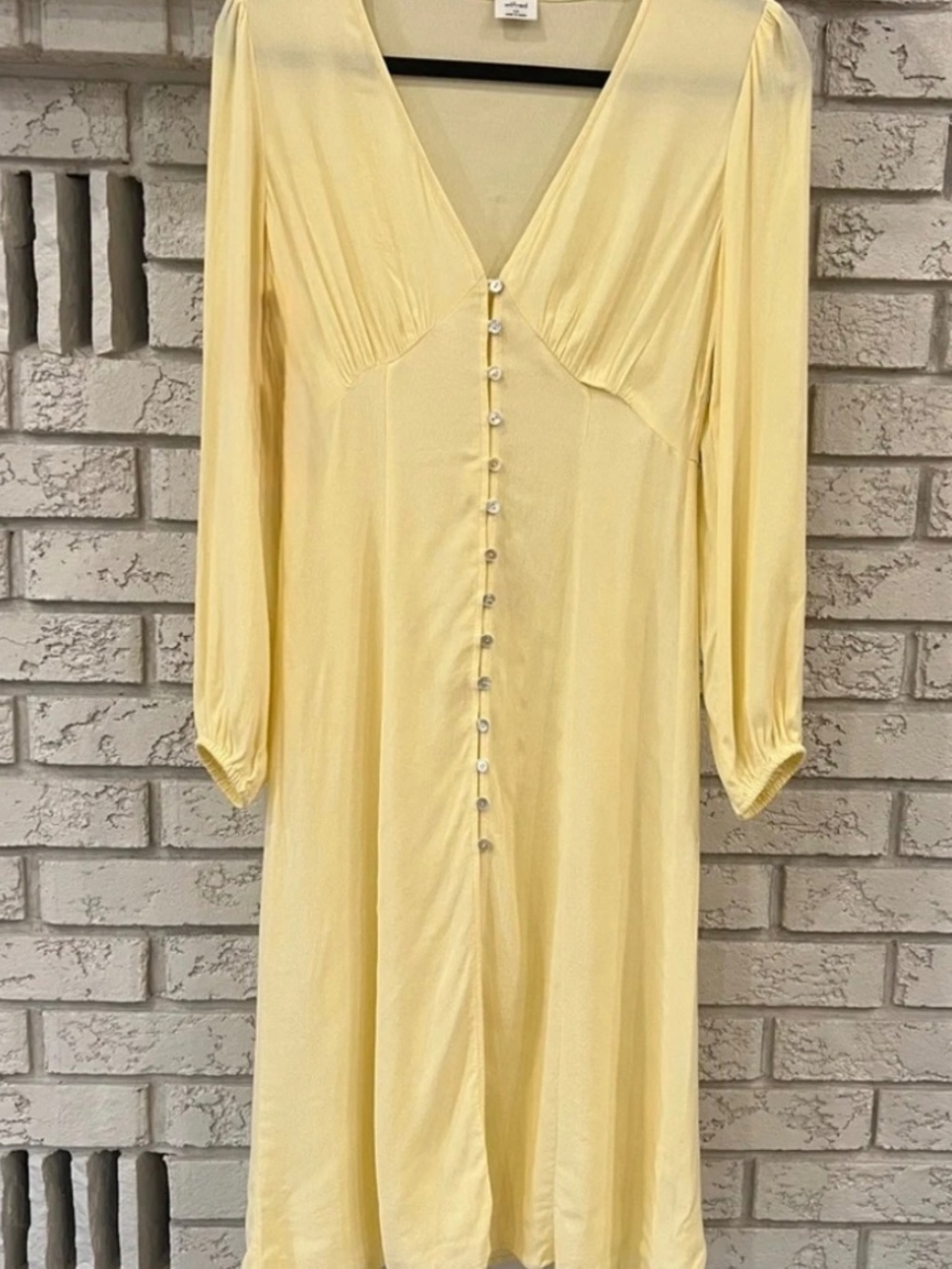WILFRED | Gallery Dress Butter Yellow Artizia Butter Yellow Dress